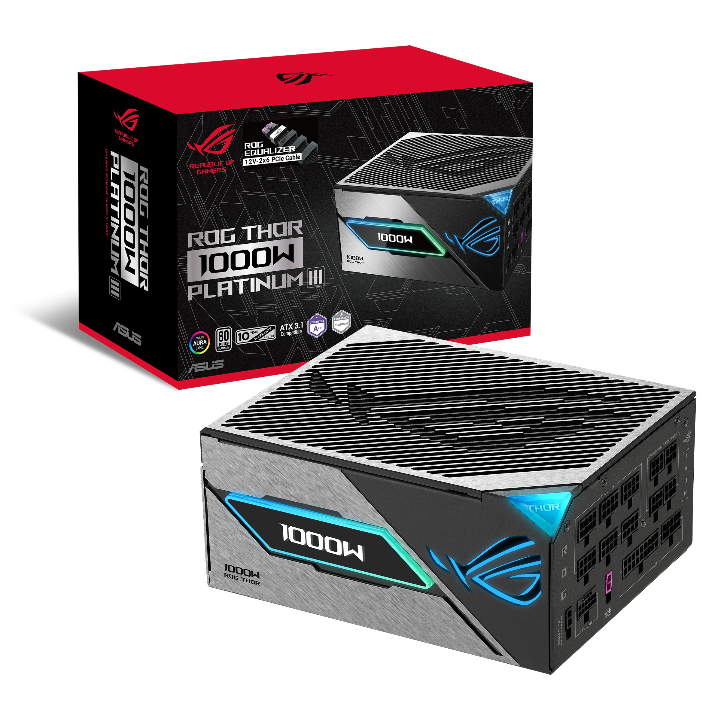 ASUS ROG Thor Platinum 1000P3 1000W GAMING-E Netzteil Modular PCIe5.1
