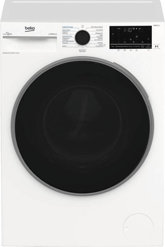 Beko B3DFT512447W Freistehender Waschtrockner 12 kg / 8 kg 1400 U/min. - Image 2