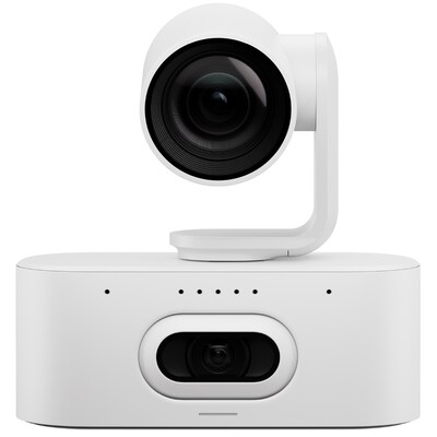 Logitech Rally AI Camera Pro PTZ-Kamera Grauweiß, für große Meetingräume, Videokonferenzkamera, Anpassbar mit Logitech Sync