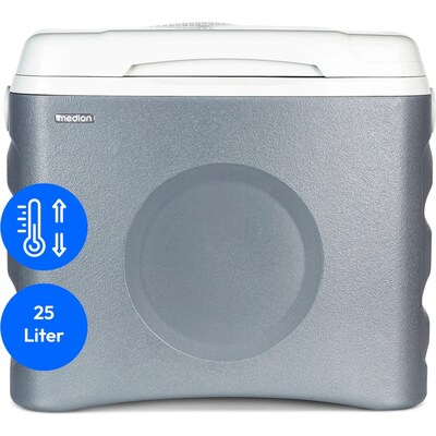 Medion MD10735 TC30 Kühlbox Kühl und Warm 25L Kapazität 5V USB, 12V -220-240V grau
