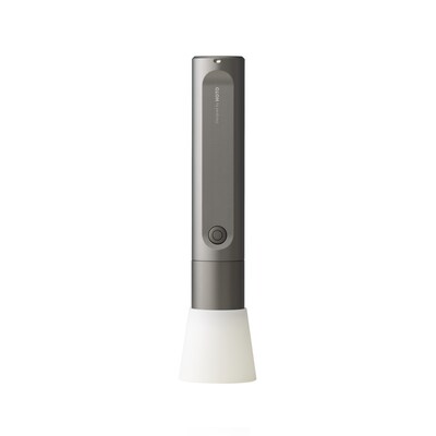 HOTO QWSDT003 Taschenlampe 300lm silber stoßfest spritzwassergeschützt USB-C