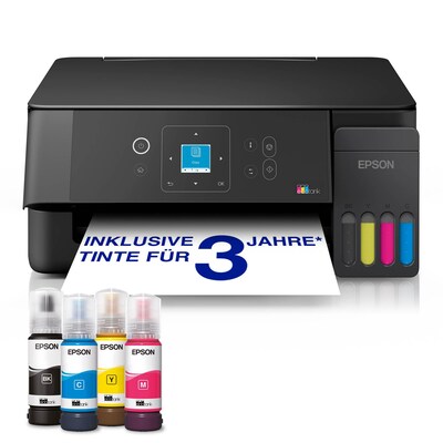 EPSON EcoTank ET-2920 Multifunktionsdrucker Scanner Kopierer WLAN 20€ Cashback