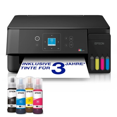 EPSON EcoTank ET-2922 Multifunktionsdrucker Scanner Kopierer WLAN 20€ Cashback