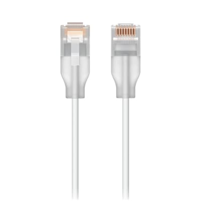 Ubiquiti UniFi Etherlighting Patchkabel 2 m – Cat6 Netzwerkkabel mit RGB-Etherlighting, RJ45, Gigabit & PoE-Unterstützung (UACC-Cable-Patch-EL-1M-W)