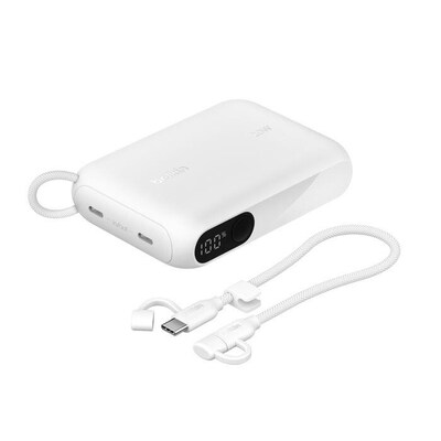 Belkin BOOST CHARGE Power Delivery Powerbank 10.000mAh weiß