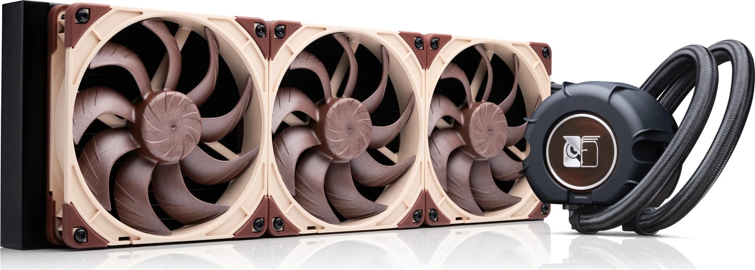 Noctua NL-LC1-42 (schwarz/braun), CPU Wasserkühler, Bronze, Beige, Braun - Bild 4