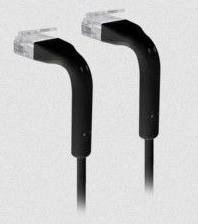 Ubiquiti UniFi RJ45 Patchkabel 1 m Schwarz – Cat6 Ethernet Netzwerkkabel für Gigabit-Netzwerke (U-Cable-Patch-1M-RJ45-BK)