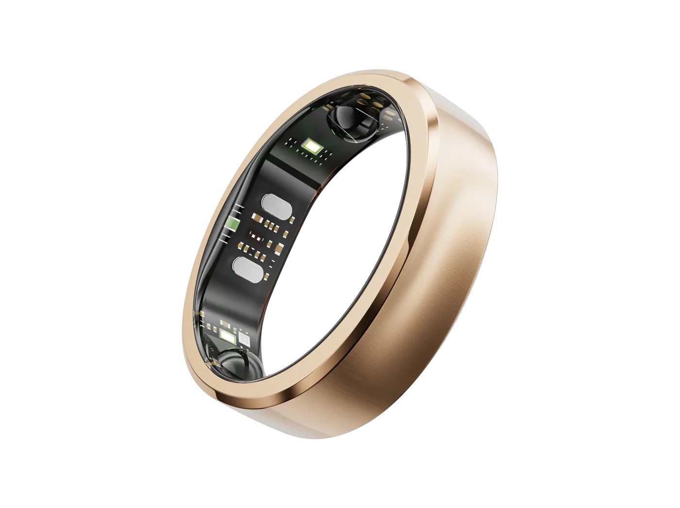 RingConn Smart Ring Gen3 für Frauen und Männer - gebürstetes rosegold Größe 6