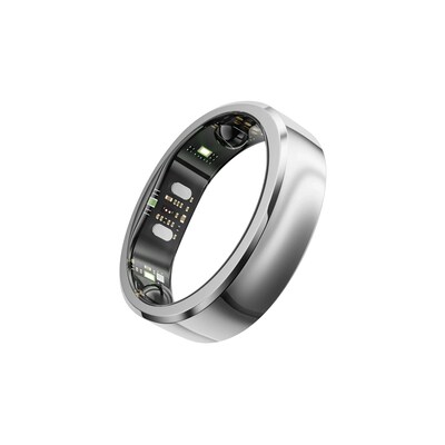 RingConn Smart Ring Gen3 für Frauen und Männer - poliertes Silber Größe 9