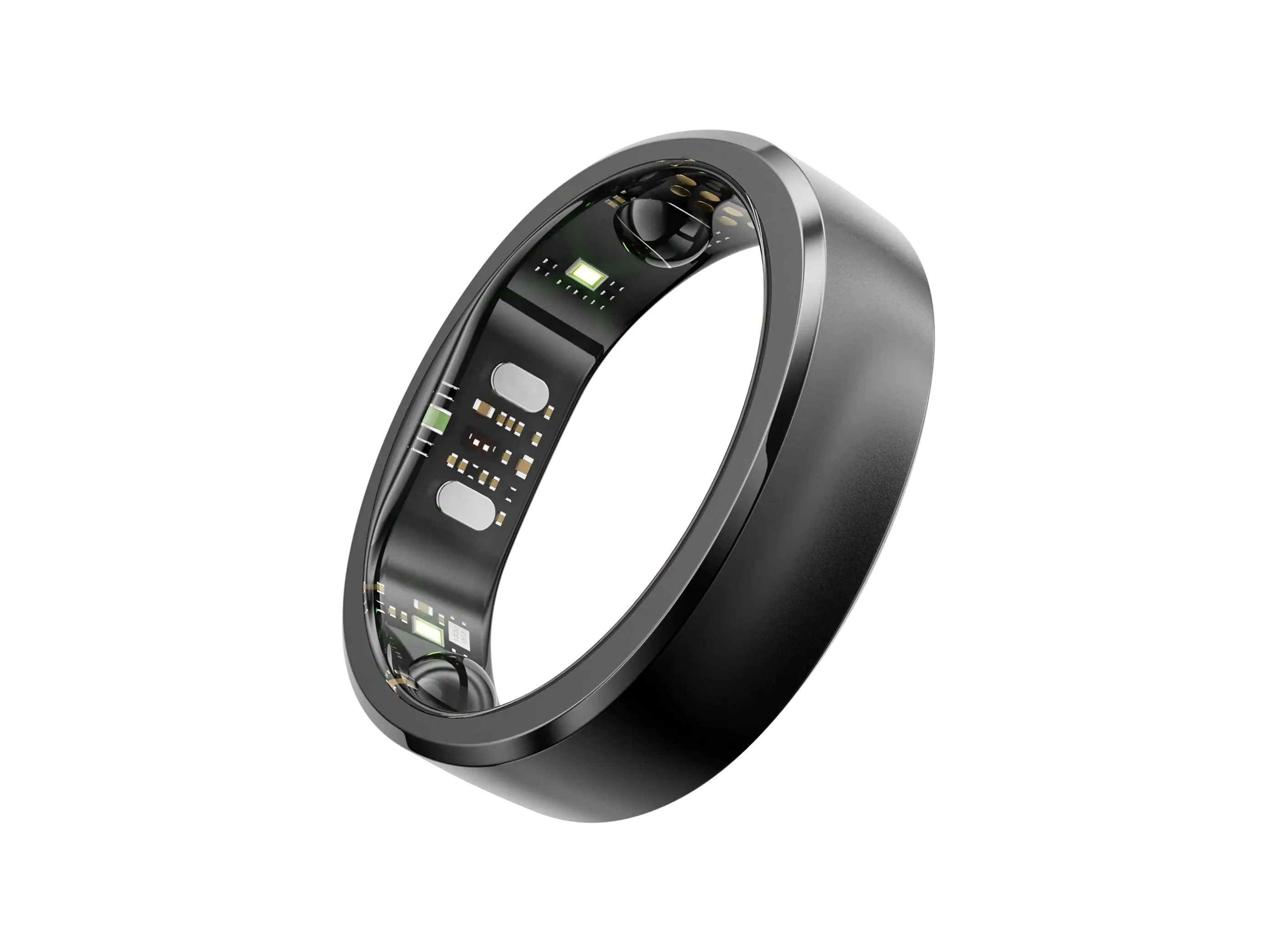 RingConn Smart Ring Gen3 für Frauen und Männer - mattschwarz Größe 8