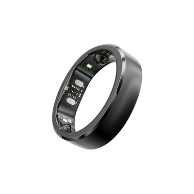 RingConn Smart Ring Gen3 für Frauen und Männer - mattschwarz Größe 9