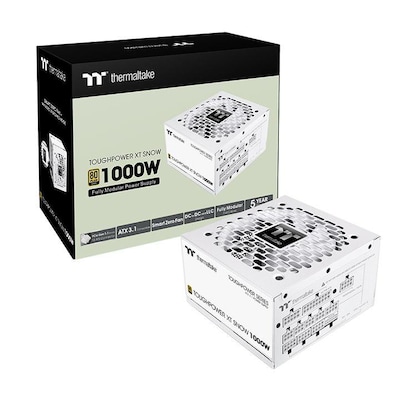 Image of Themaltake Toughpower XT Snow 1000W 80Plus Gold ATX3.1