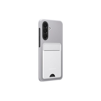 Samsung Card Slot Case für Galaxy A27, Light Gray, Schutzhülle mit Kartenfach