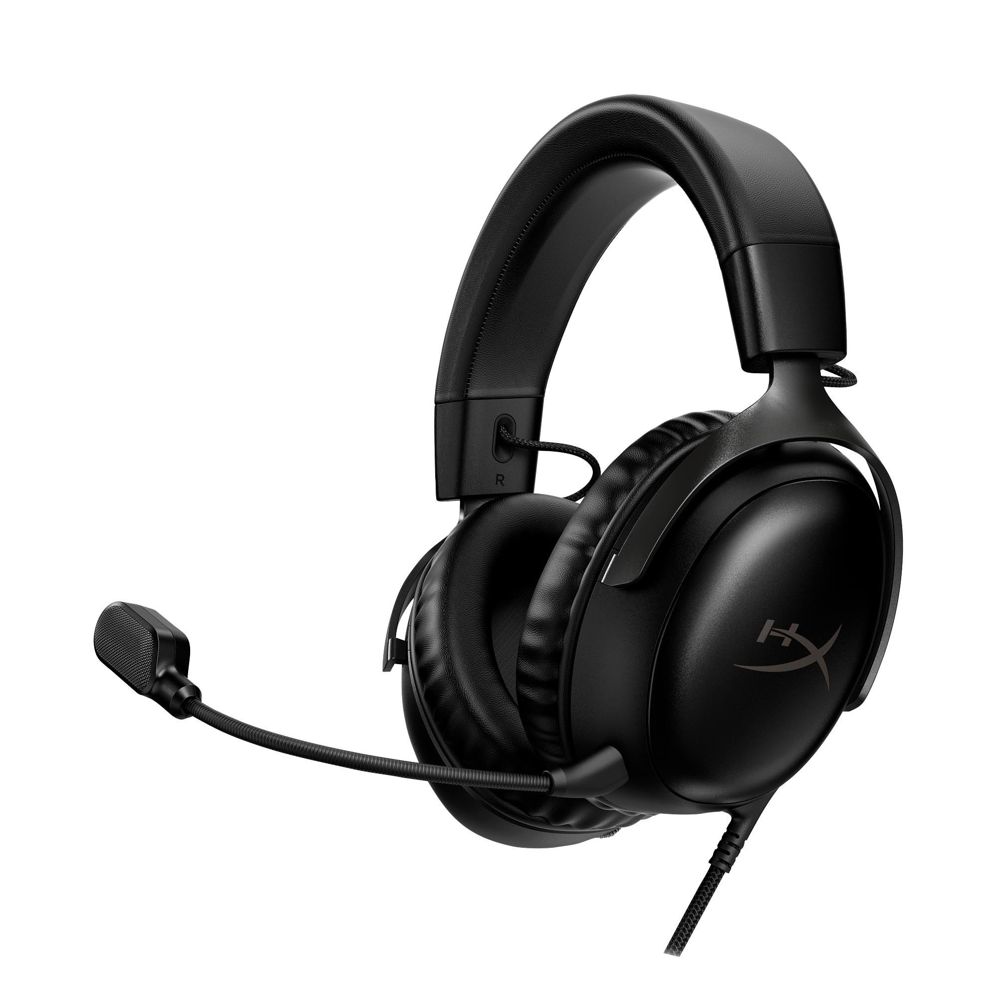 HyperX Cloud III Gaming-Headset Schwarz, kabelgebunden, passend für PC, PS5, PS4, Xbox Series X|S, Xbox One, Nintendo Switch, Mac