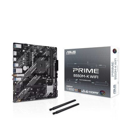 Image of ASUS PRIME B550M-K WiFi Mainboard mATX Sockel AM4