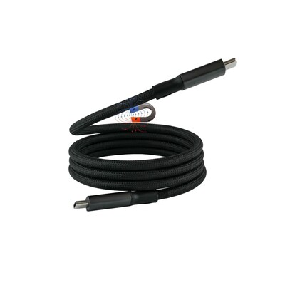 Good Connections USB 4.0 Magnetisches Spiralkabel (240W) USB-C St./ USB-C St. 1m
