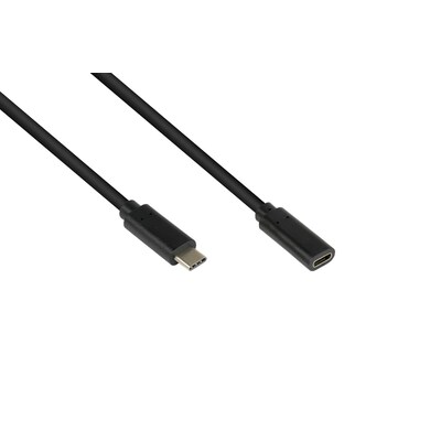 Good Connections USB 3.2 Verlängerungskabel (100W) USB-C St./ USB-C Bu. 0,5m