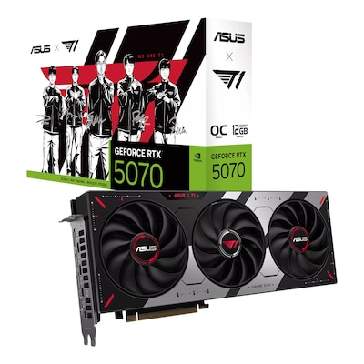 Asus T1 GeForce Rtx 5070 Oc Edition 12GB T1-RTX5070-O12G-Gaming Grafikkarte 12GB GDDR7 Dp/Hdmi
