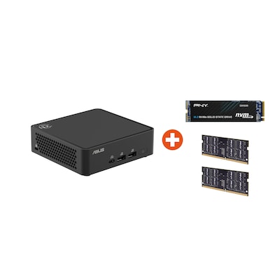 Asus Mainstream NUC Bundle: ASUS NUC 15 Pro Cyber Canyon RNUC15CRKU500002 Core U5 225H Bundle + 16GB RAM + 1TB SSD