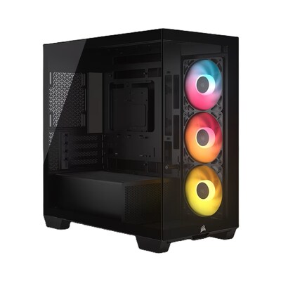 CORSAIR 2800X RS-R ARGB Micro-ATX Gehäuse Schwarz