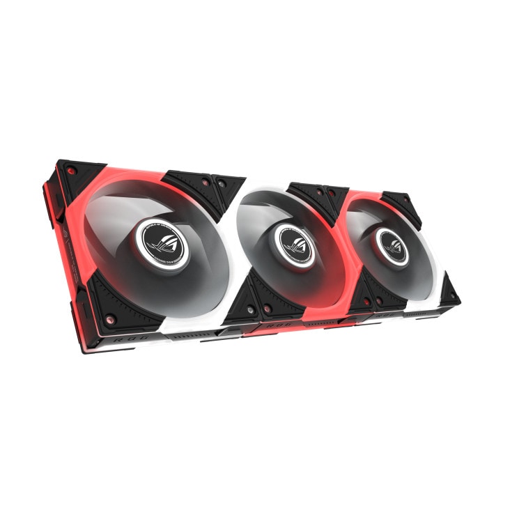 ASUS ROG Eurux GR120 ARGB Fan Black Edition, 120mm, Triple-Pack