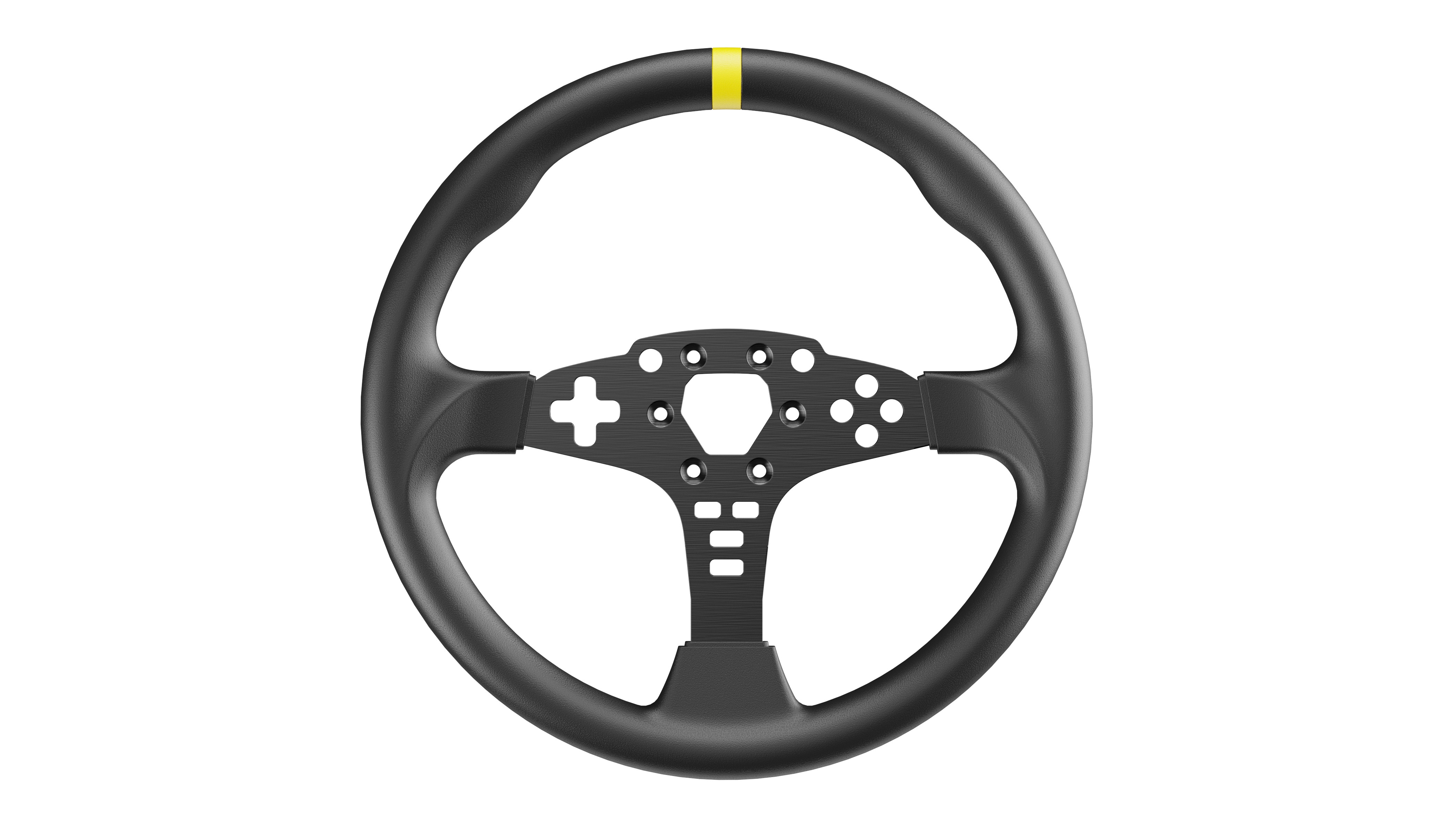Moza Racing Moza 12-Inch Wheel Mod Für Es Schwarz Rs046