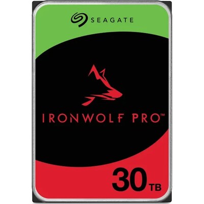 Image of Seagate IronWolf Pro NAS HDD ST30000NT011 - 30 TB 3,5 Zoll SATA 6 Gbit/s CMR