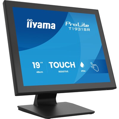 Image of iiyama ProLite T1931SR-B2S Resistive 19" 5:4 SXGA Touch Monitor VGA/HDMI/DP