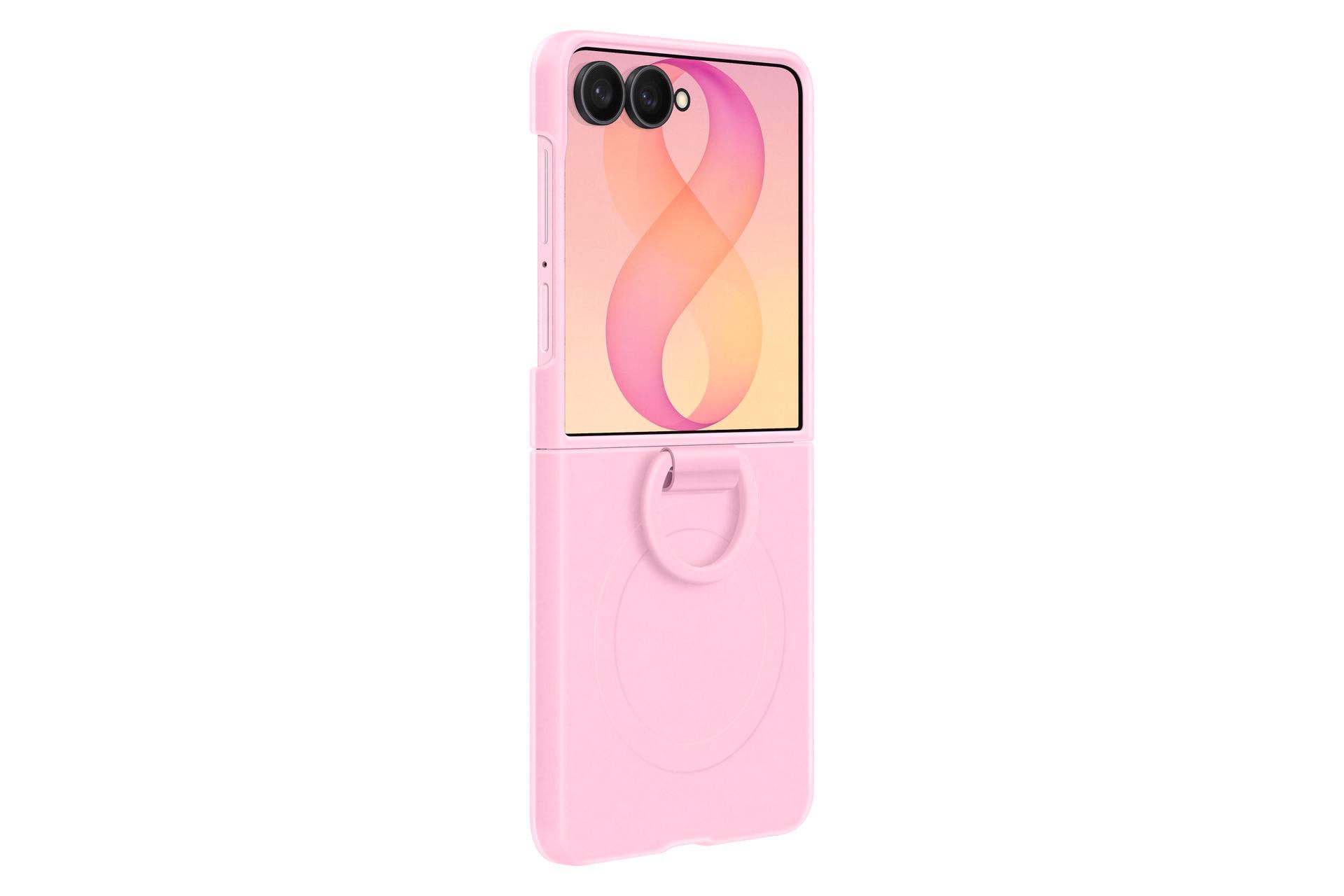 Samsung Silicone Ring Magnet Case für Galaxy Flip8 violett
