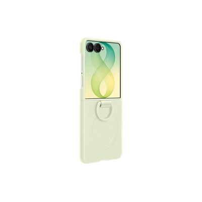 Samsung Silicone Ring Magnet Case für Galaxy Flip8 grün