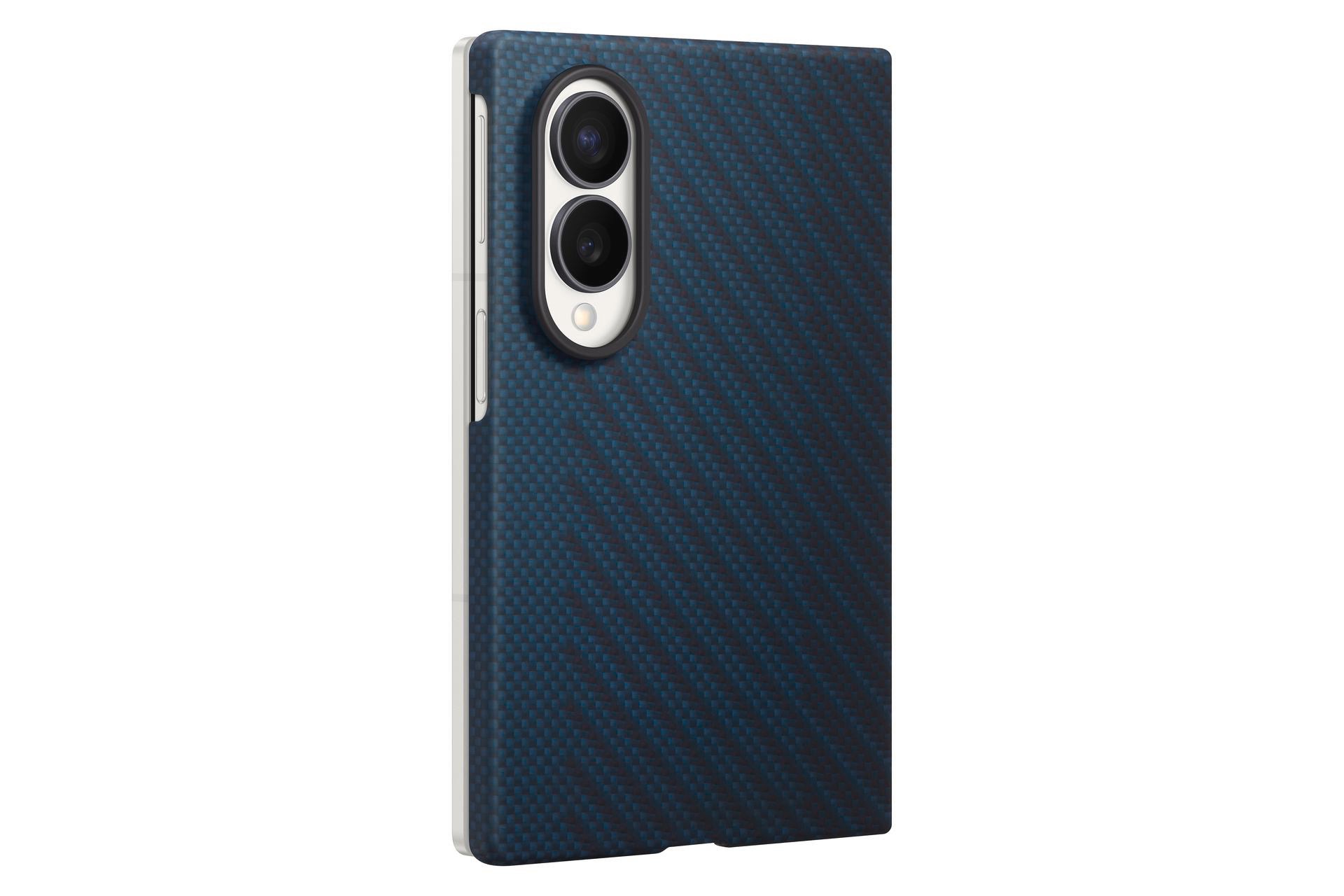 Samsung Carbon Magnet Case für Galaxy Fold8 navy