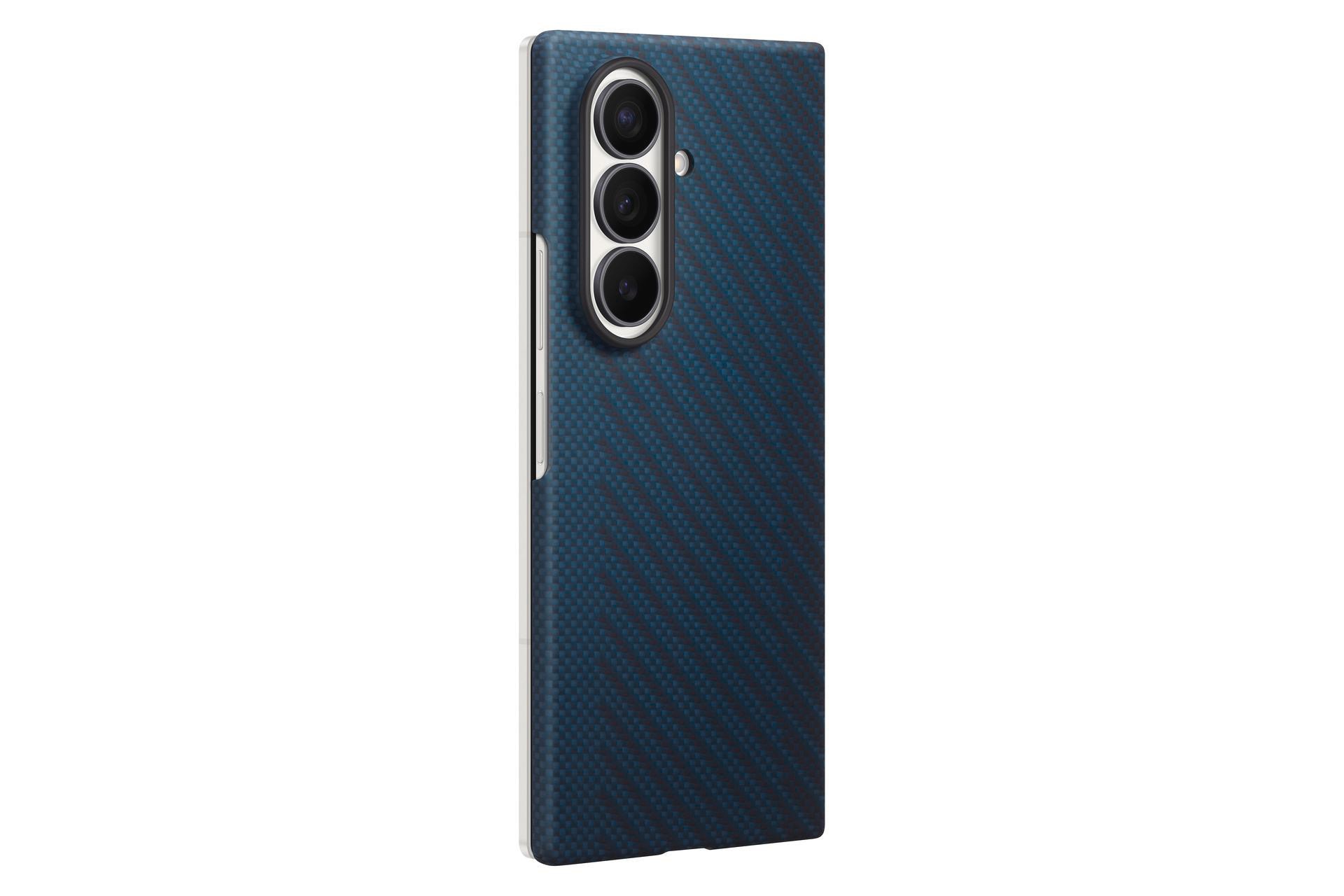 Samsung Carbon Magnet Case für Galaxy Fold8 Ultra navy