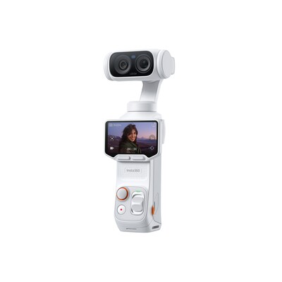 Insta360 Luna Ultra Standard Bundle Stellar White 8K Kamera Gimbal mit Fernbedienung