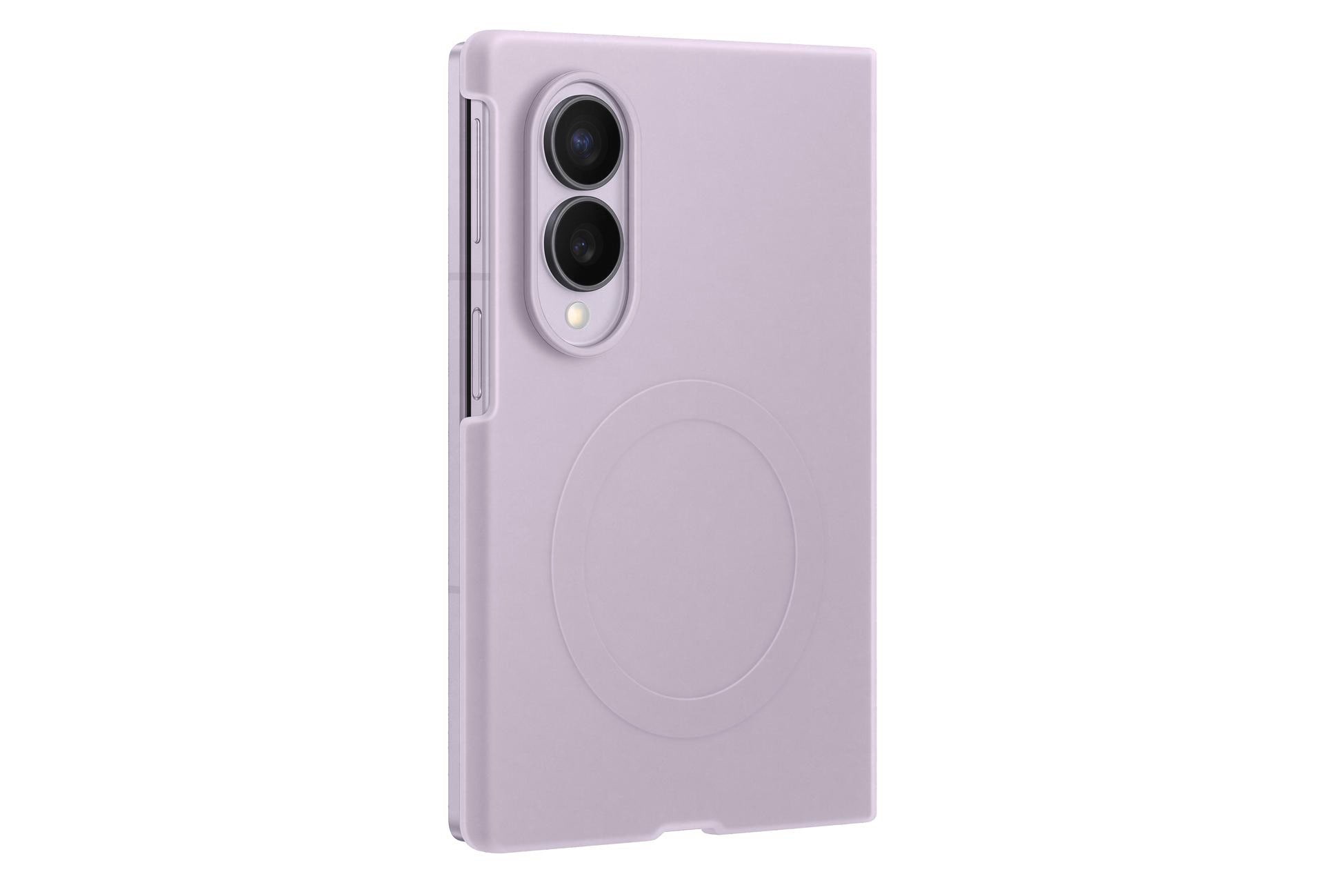 Samsung Silicone Magnet Case für Galaxy Fold8 violett