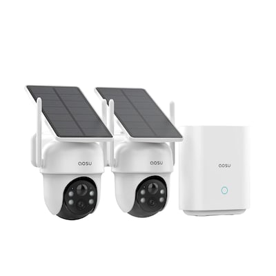 AOSU Smart Security SolarCam D1 2-Cam Classic Kit