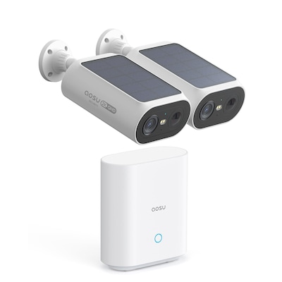AOSU Smart Security SolarCam P1 SE System 2-Cam Kit