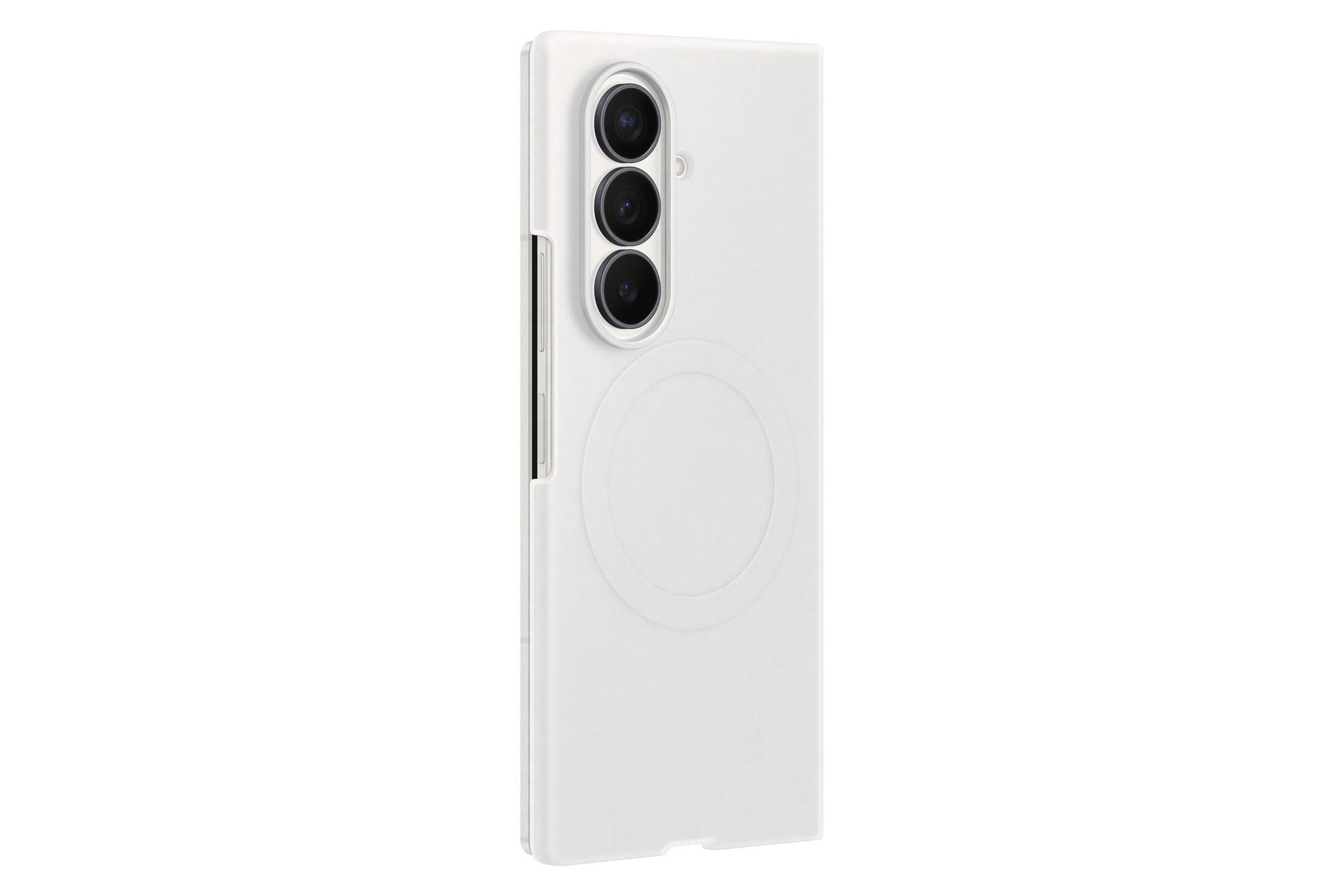 Samsung Silicone Magnet Case für Galaxy Fold8 Ultra weiß
