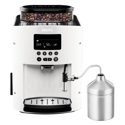 Krups EA 8161 Espresso-Kaffee-Vollautomat Weiß