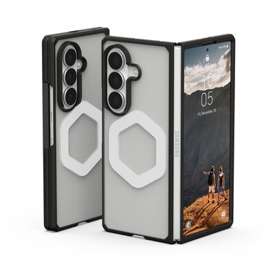 UAG Urban Armor Gear Mouve Case mit Magnet-Modul Samsung Galaxy Z Fold8 Ultra Ice (transparent)/schwarz