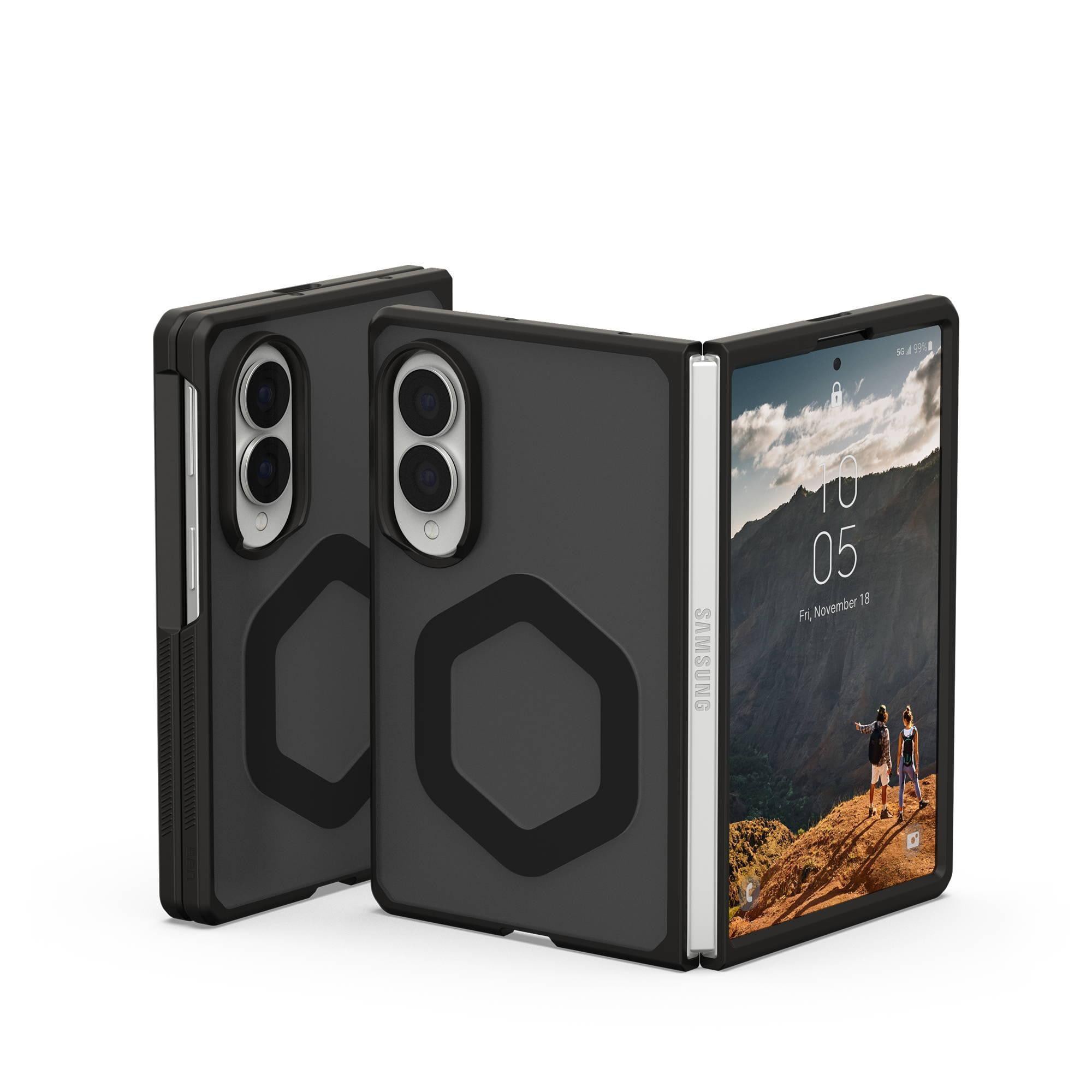 UAG Urban Armor Gear Mouve Case mit Magnet-Modul Samsung Galaxy Z Fold8 ash (grau transparent)/schwarz