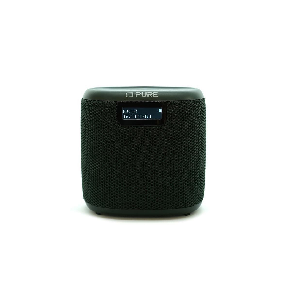 Pure Woodland Mini wasserdichter Outdoor-Lautsprecher mit FM/DAB+ Radio, grün