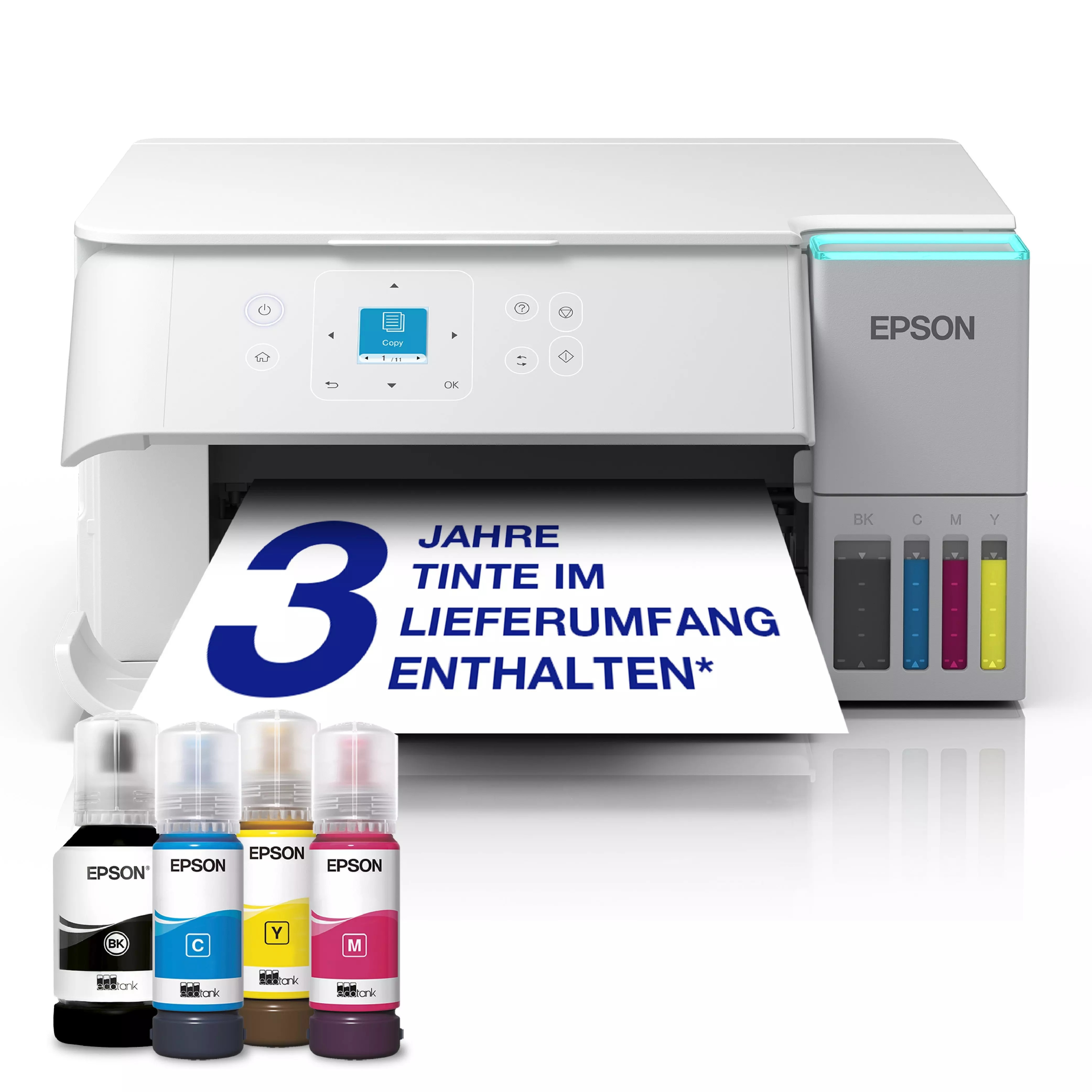 EPSON EcoTank ET-2959 Multifunktionsdrucker Scanner Kopierer WLAN weiß