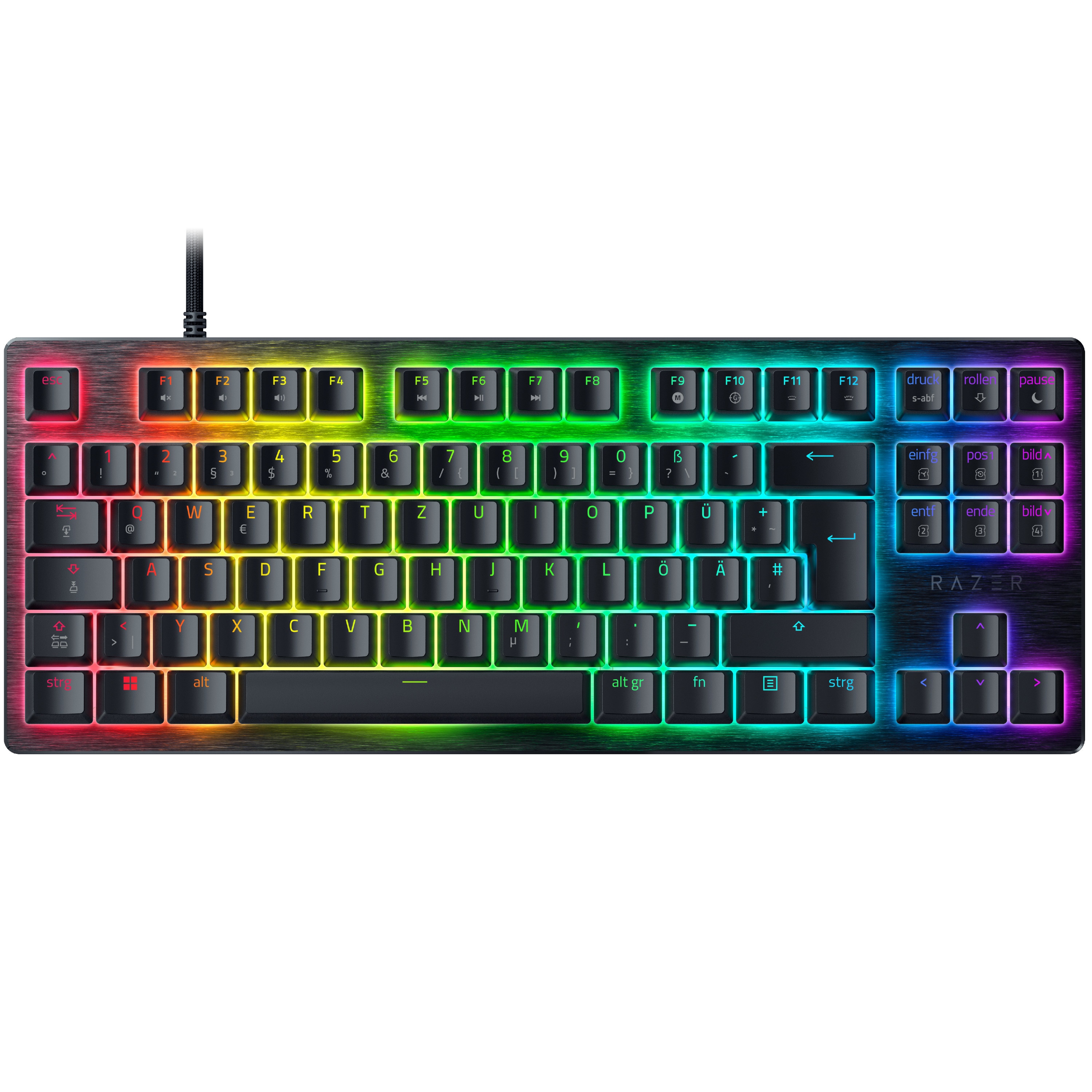 RAZER Huntsman V3 HE Magnetic Tenkeyless 8KHz Gaming Tastatur kabelgebunden, Schwarz