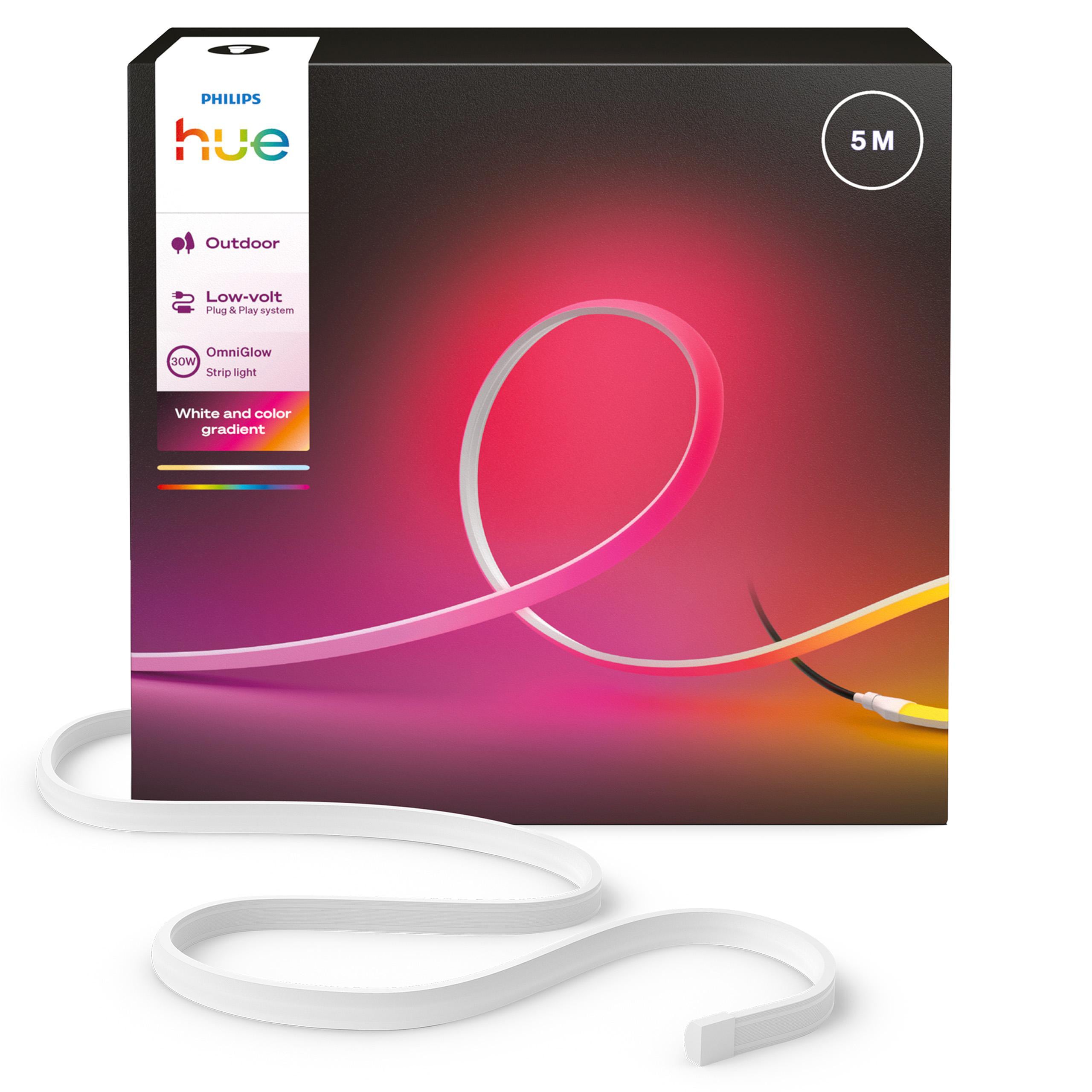 Philips Hue Omniglow Outdoor Lightstrip 5M Weiß
