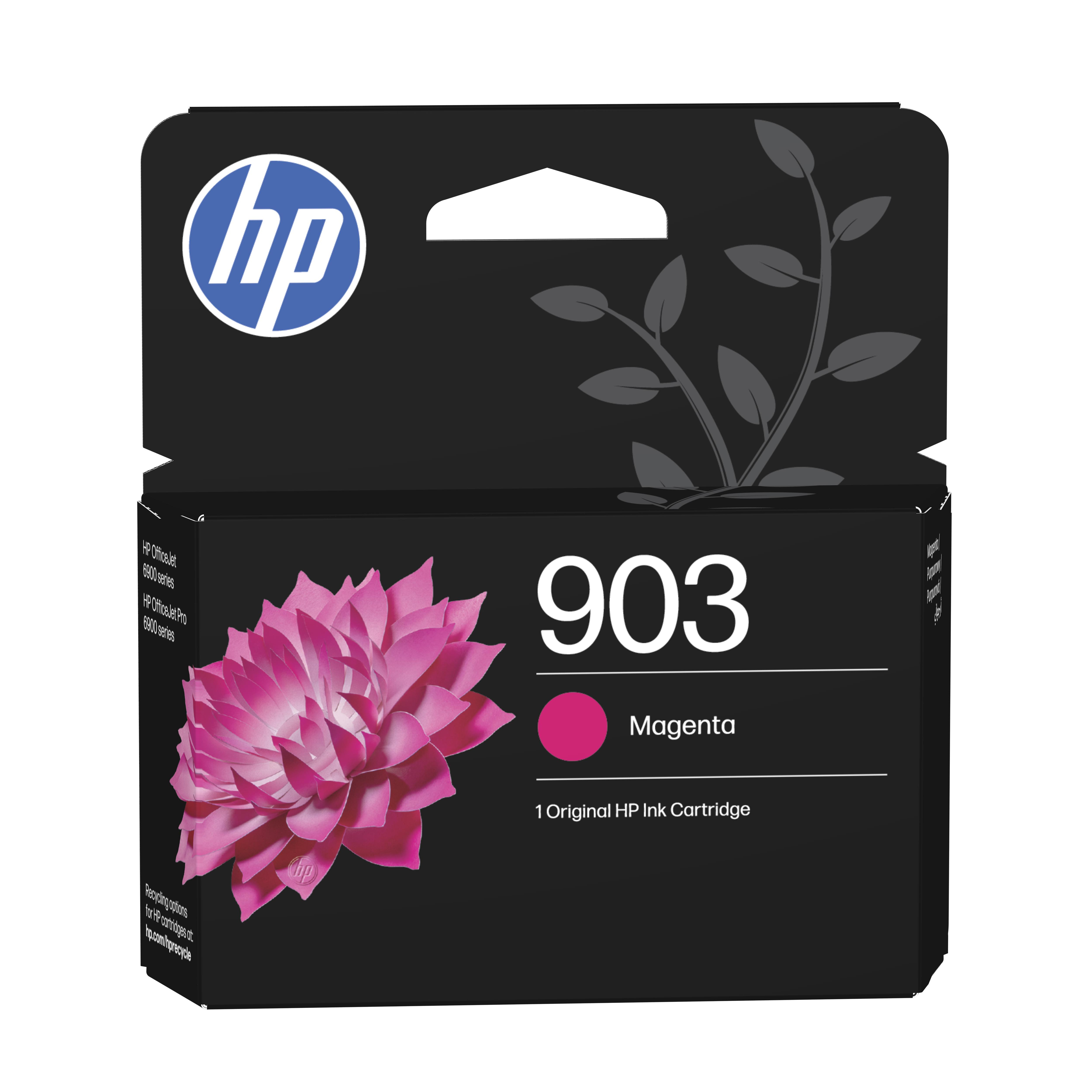 HP Original 903 Druckerpatrone Magenta (T6L91AE#LS1) für ca. 315 Seiten Instant Ink