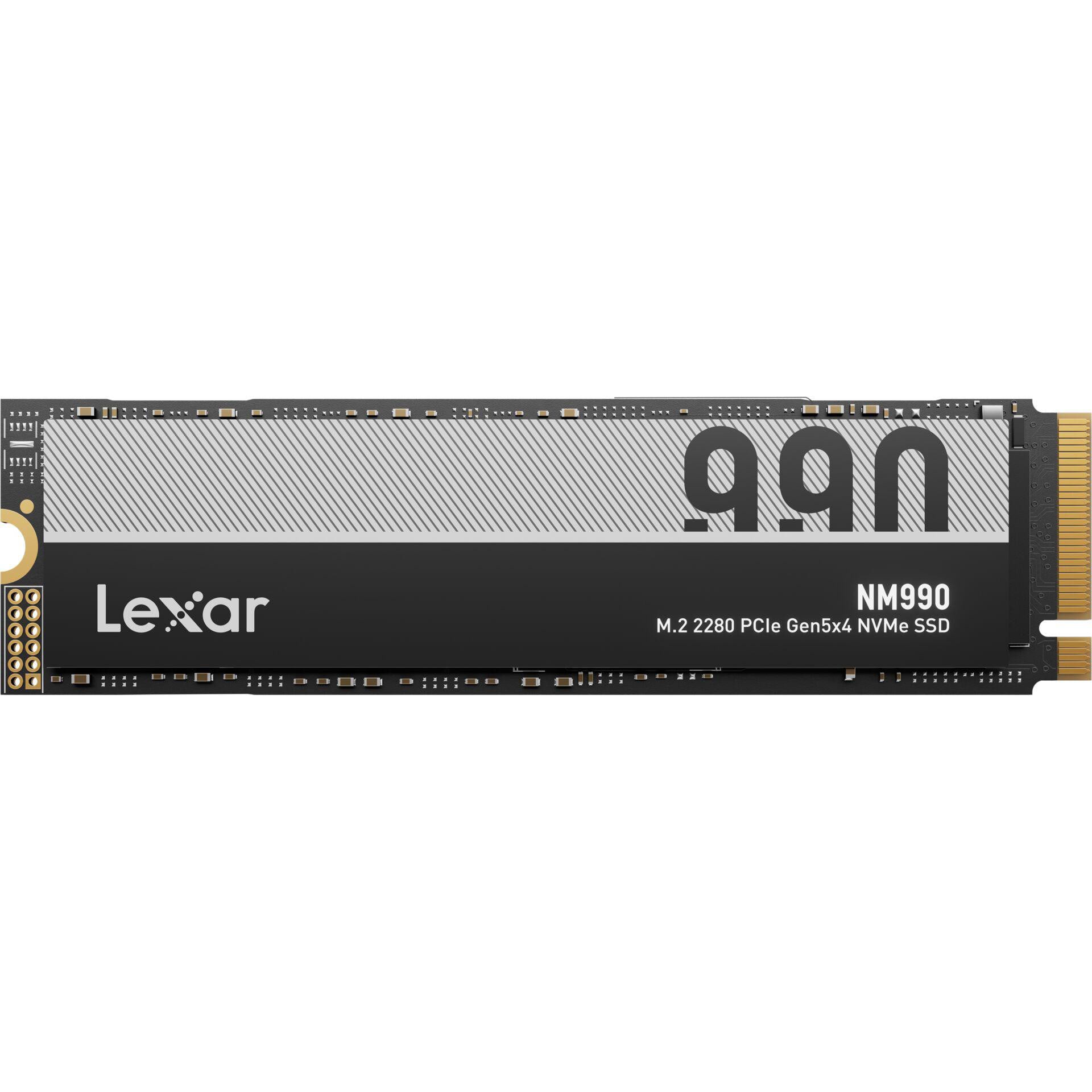 Lexar NM990 NVMe SSD 4TB M.2 2280 PCIe Gen5x4