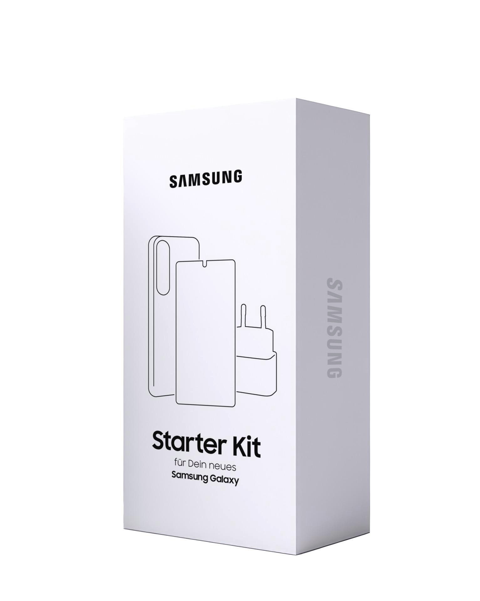 Samsung Starter-Kit für Galaxy Fold8 transparent Netzteil 25W, Case und Displayschutz