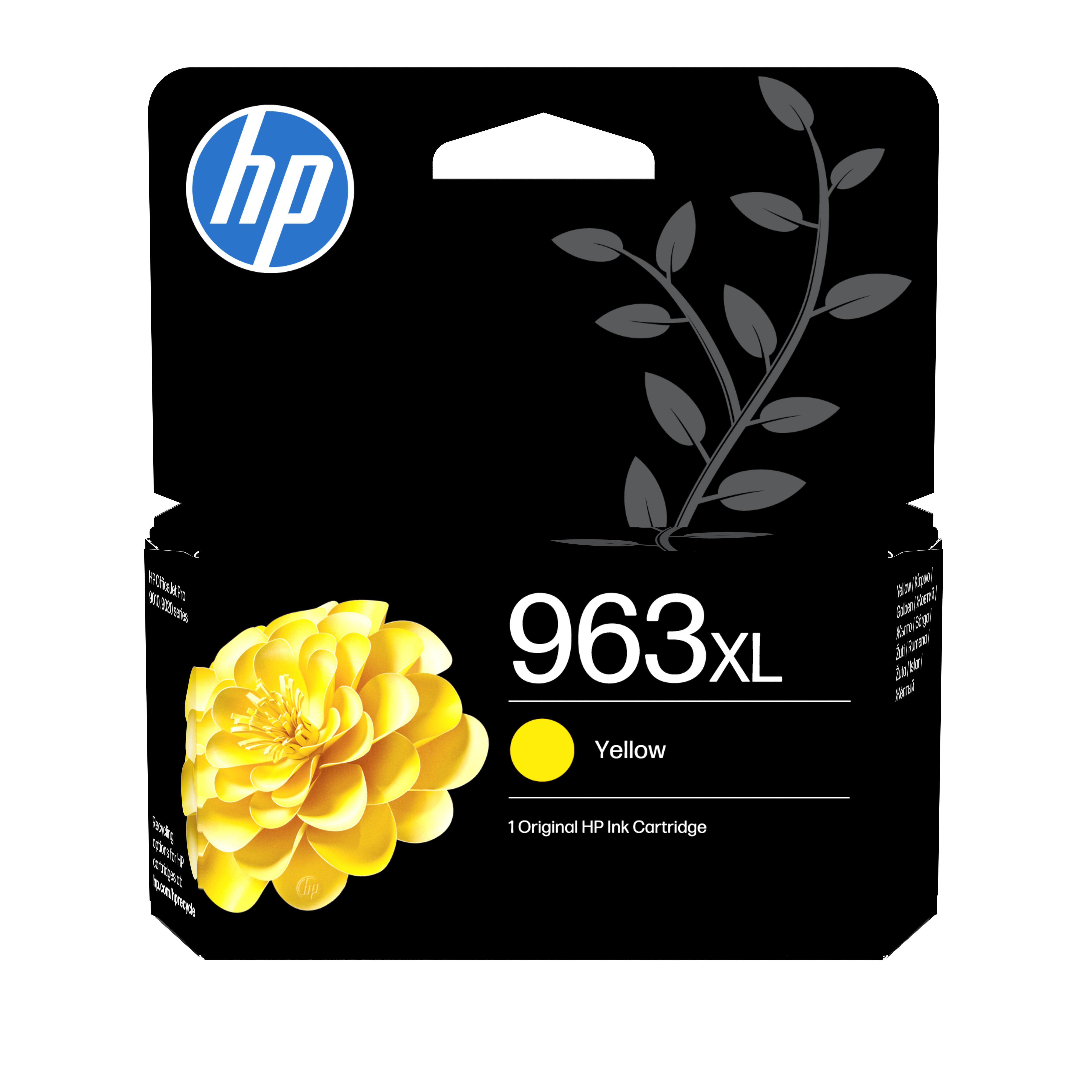 HP Original 963XL Druckerpatrone Gelb (3JA29AE#LS1) für ca. 1600 Seiten Instant Ink