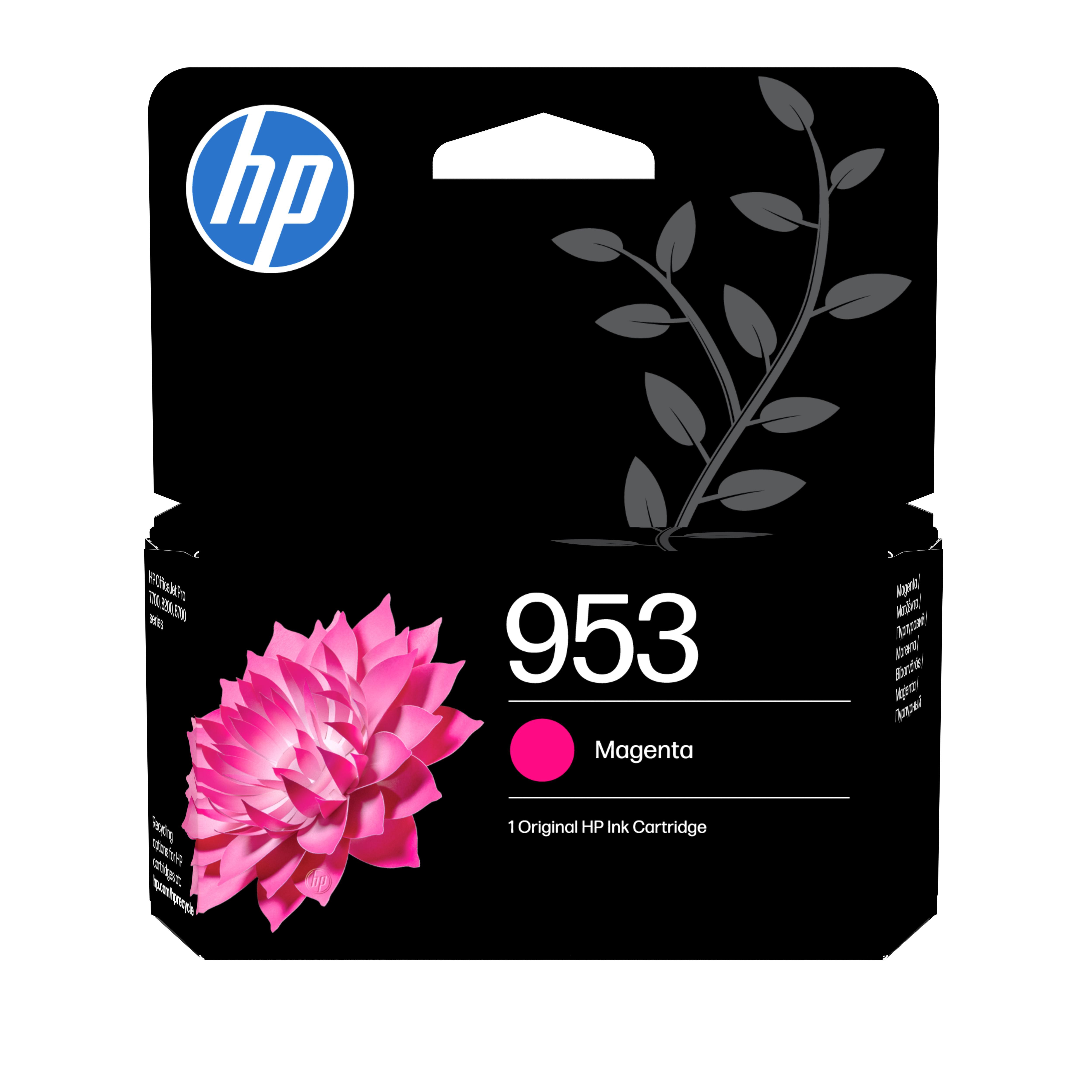 HP Original 953 Druckerpatrone Magenta (F6U13AE#LS1) für ca. 630 Seiten Instant Ink