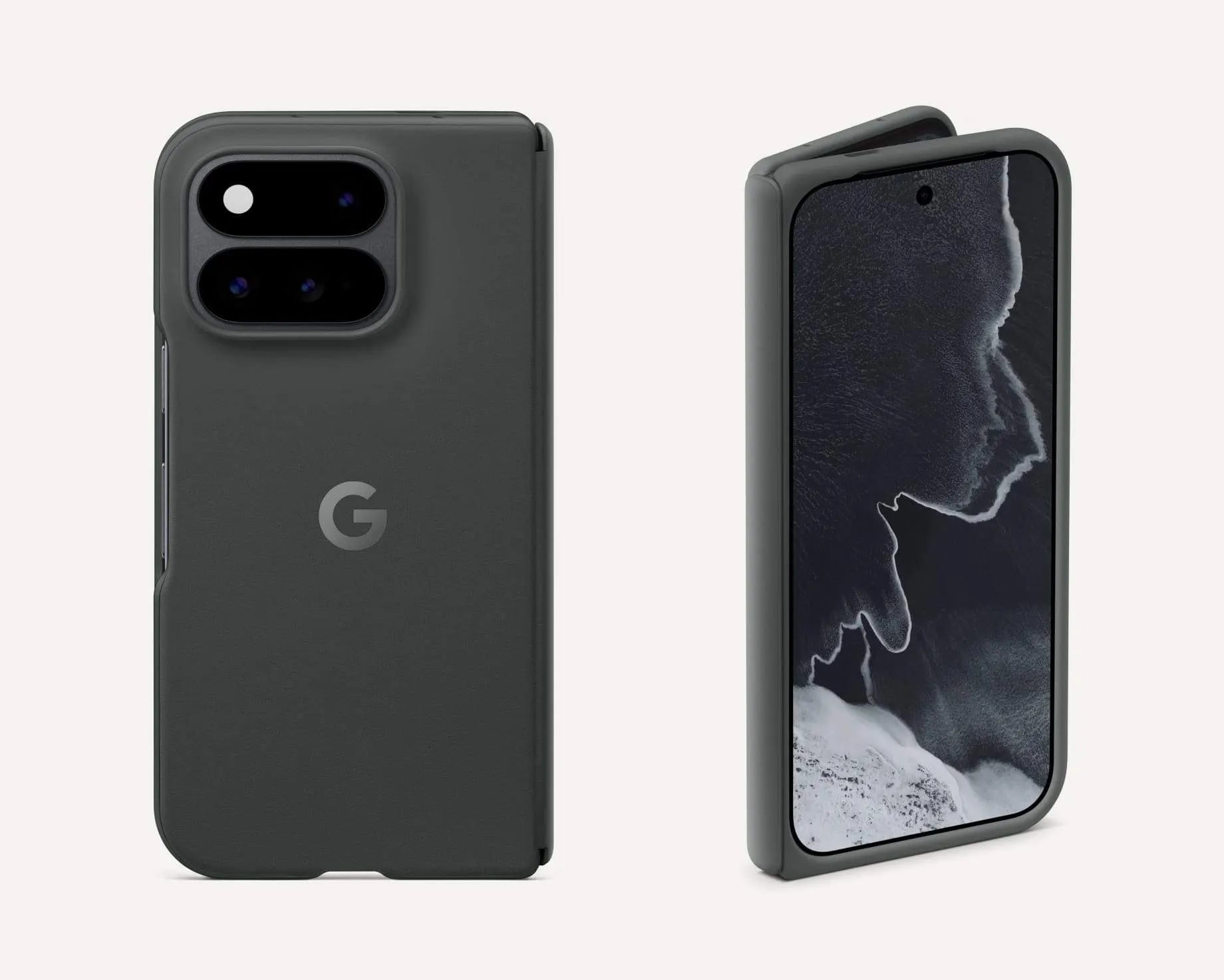 Google Pixel Case mit Pixelsnap (Google Pixel 11 Pro Fold), Smartphone Hülle, Grau - Image 4